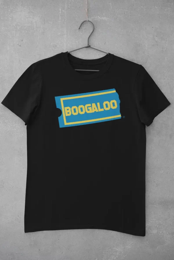 camiseta boogaloo blockbuster negra