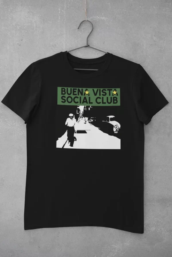 camiseta buena vista social club negra