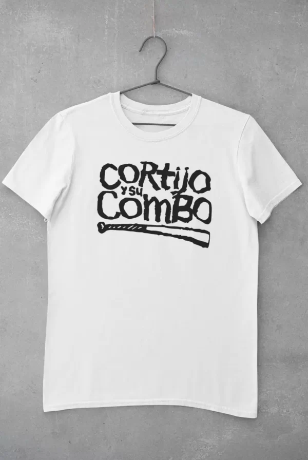 camiseta cortijo y su combo blanca