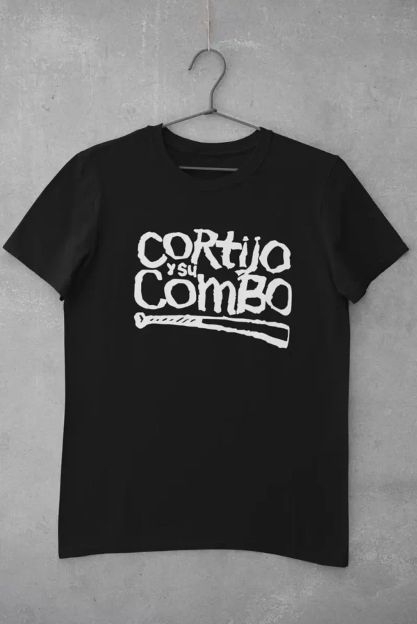 camiseta cortijo y su combo negra