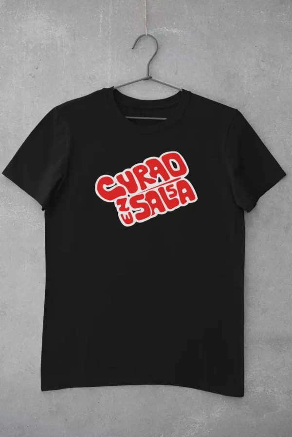 camiseta curao en salsa negra