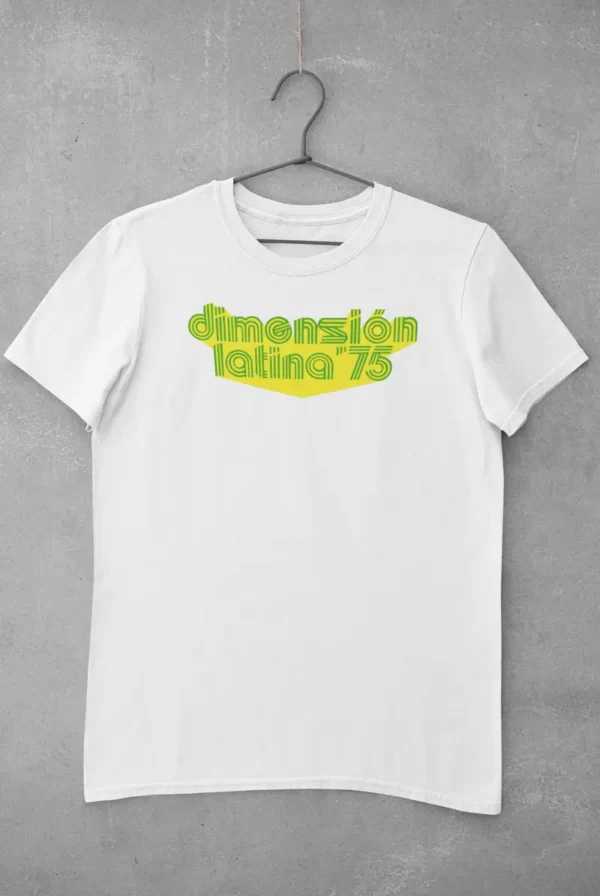 camiseta dimension latina 75 blanca