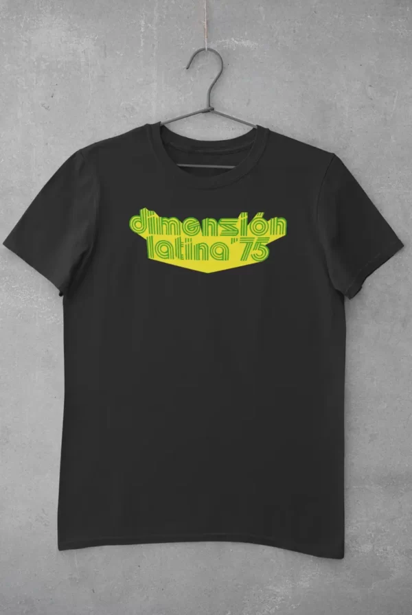 camiseta dimension latina 75 negra
