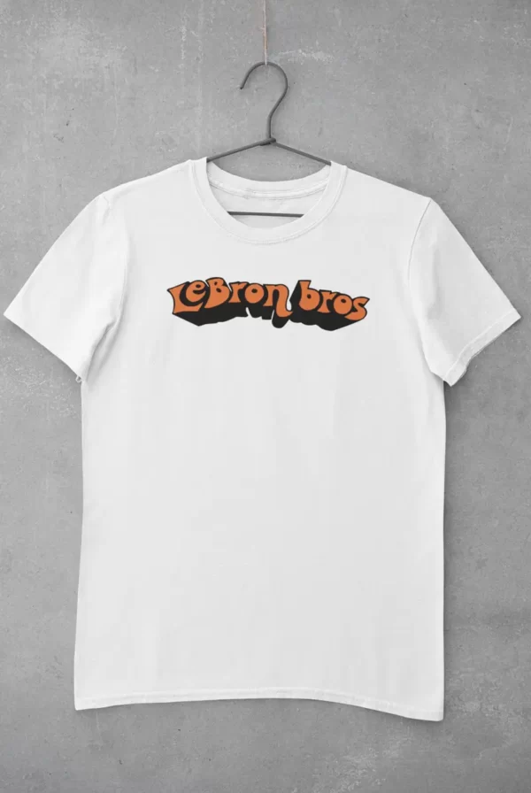 camiseta lebron bros blanca