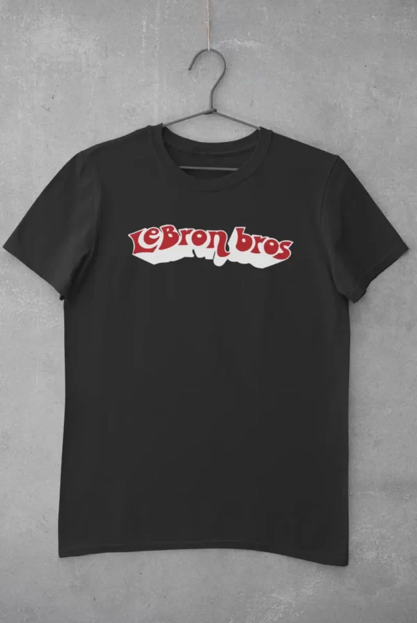camiseta lebron bros negra