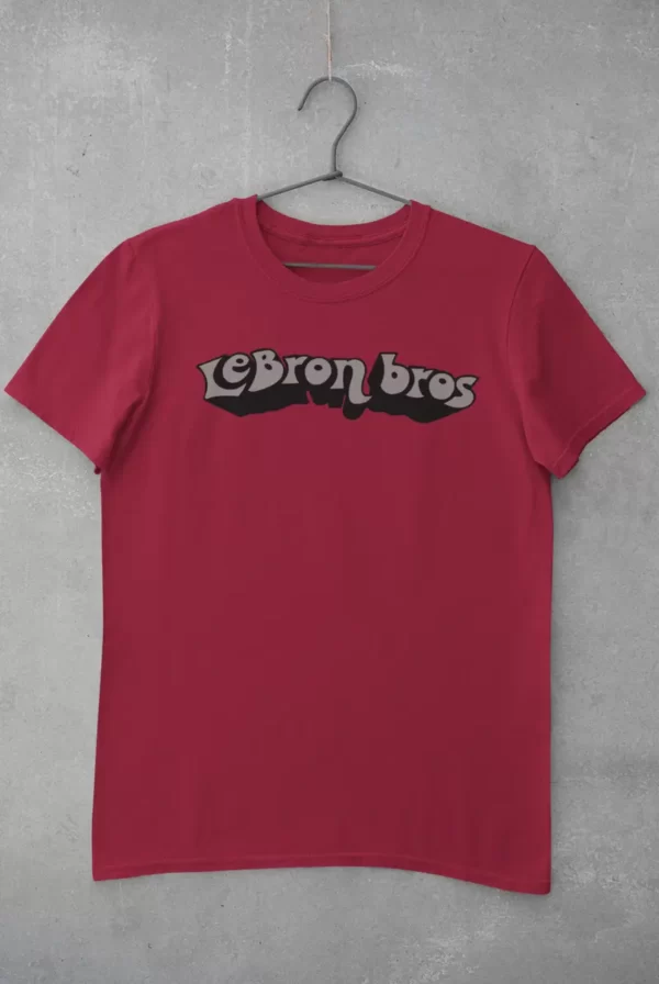 camiseta lebron bros vinotinto