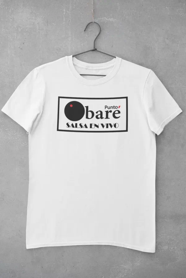 camiseta punto bare recuadro blanca