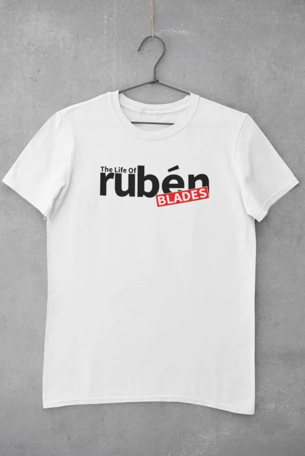 camiseta ruben blades blanca