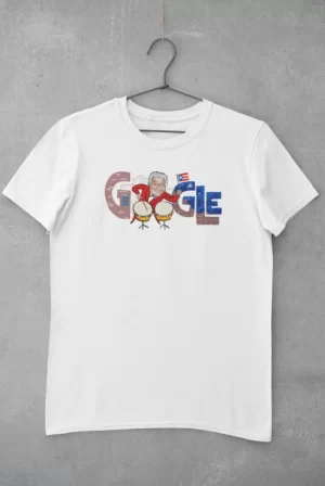 camiseta tito puente google blanca